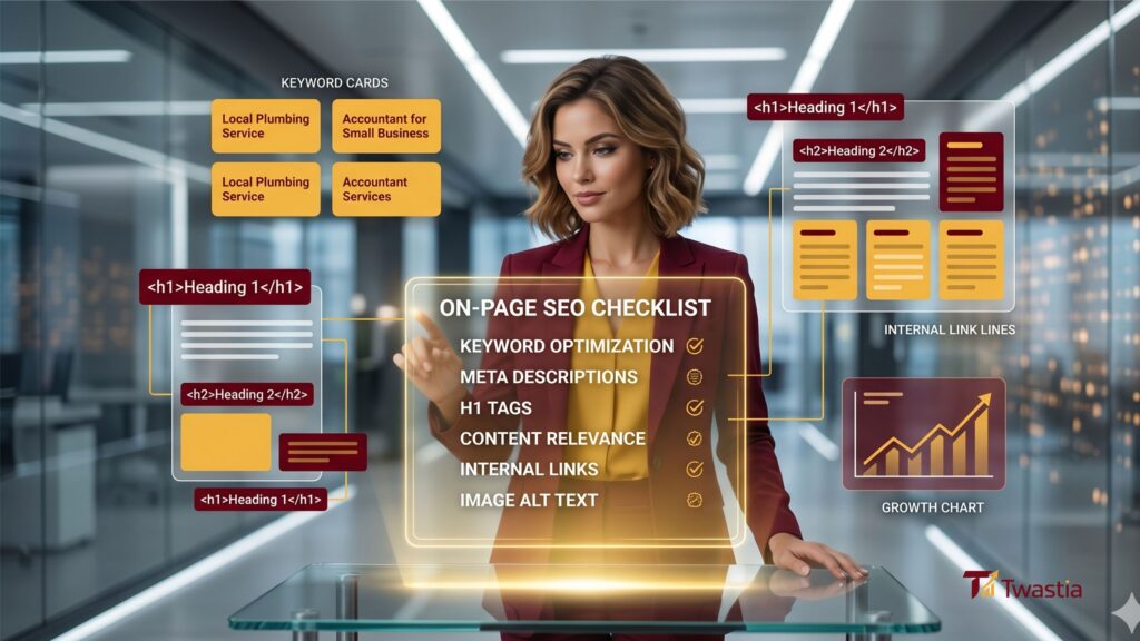 On-Page SEO Checklist for Small Business Service Pages