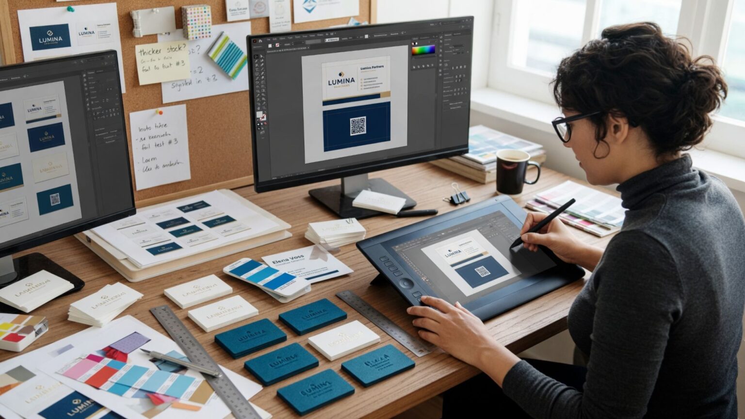 Business card maker