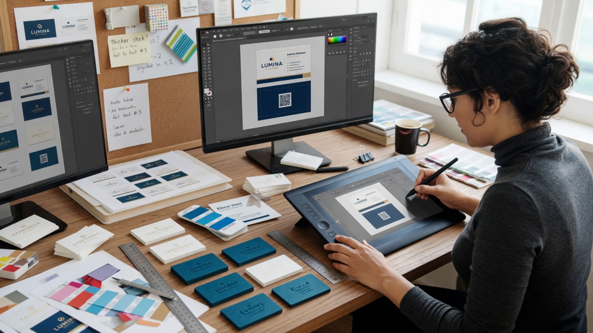 Business card maker: Designing Professional Networking Assets