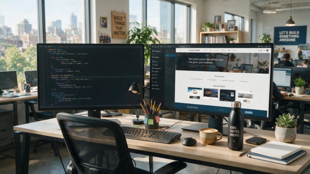 WordPress development services