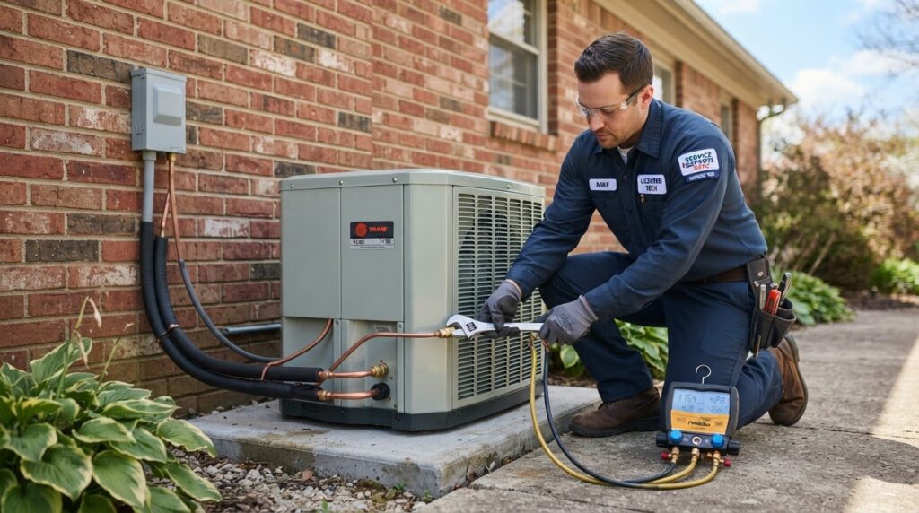 HVAC installation contractor