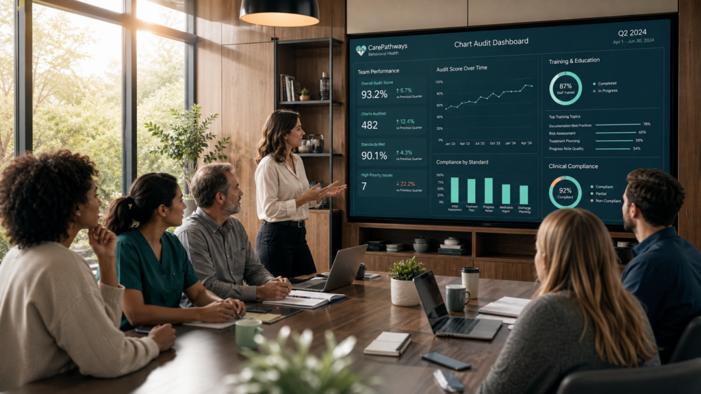 behavioral health chart audit tool