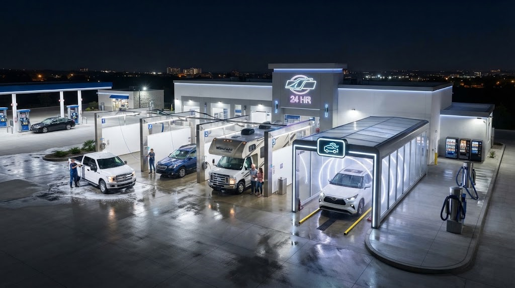 24-hour car wash