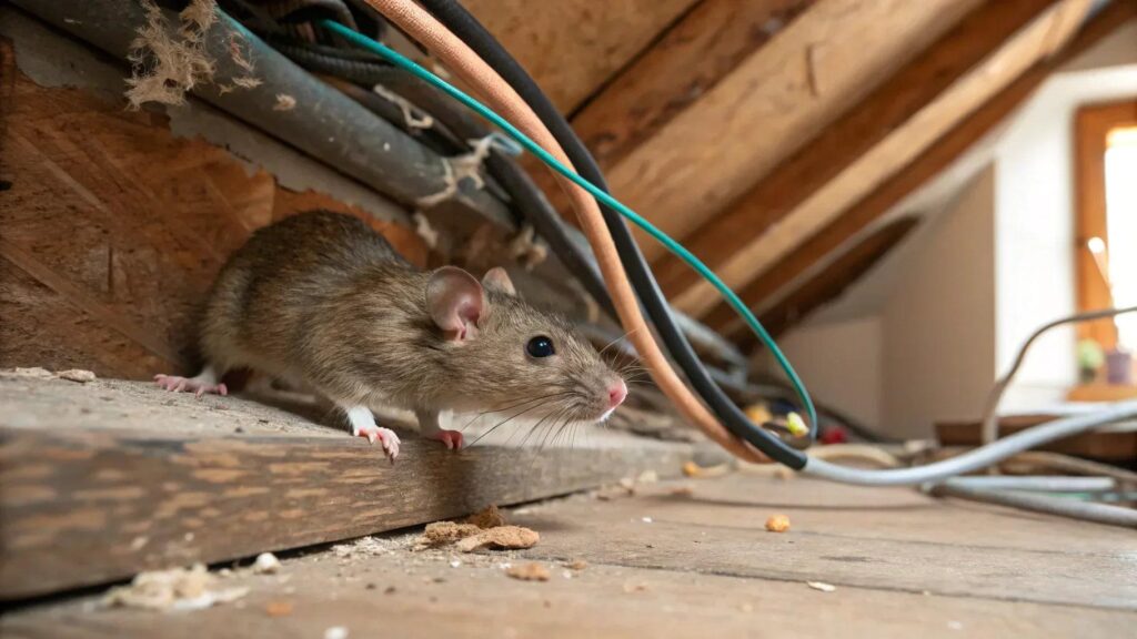 animals chewing cables