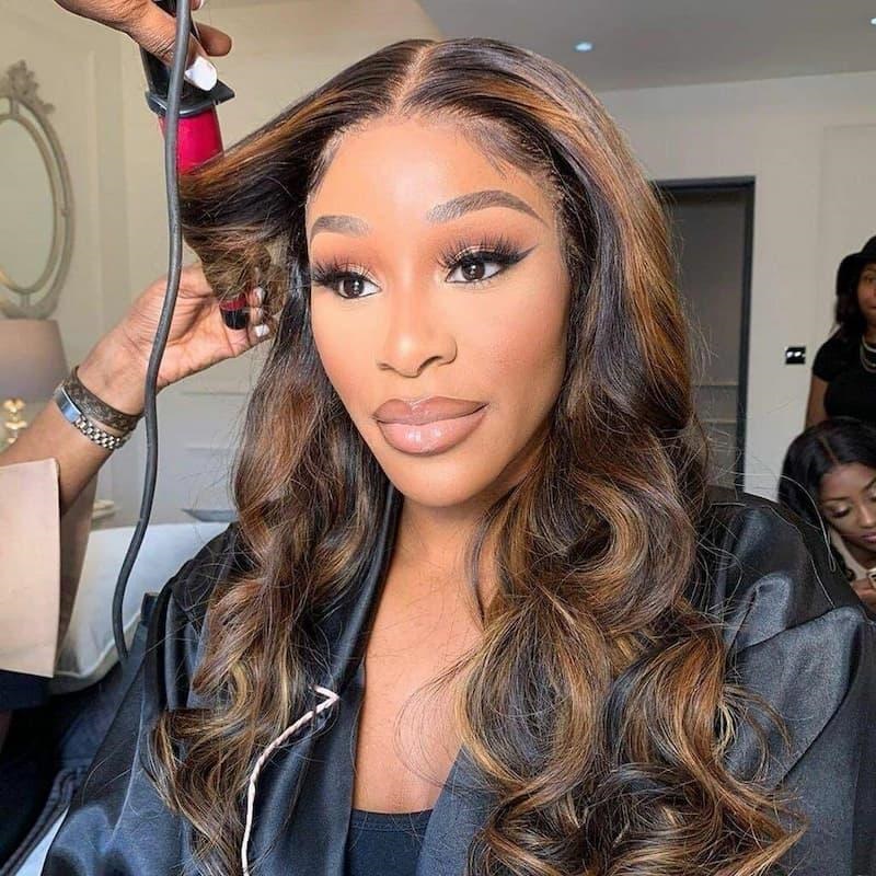 Colored wigs