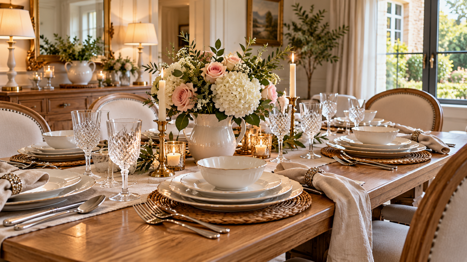 French dinnerware
