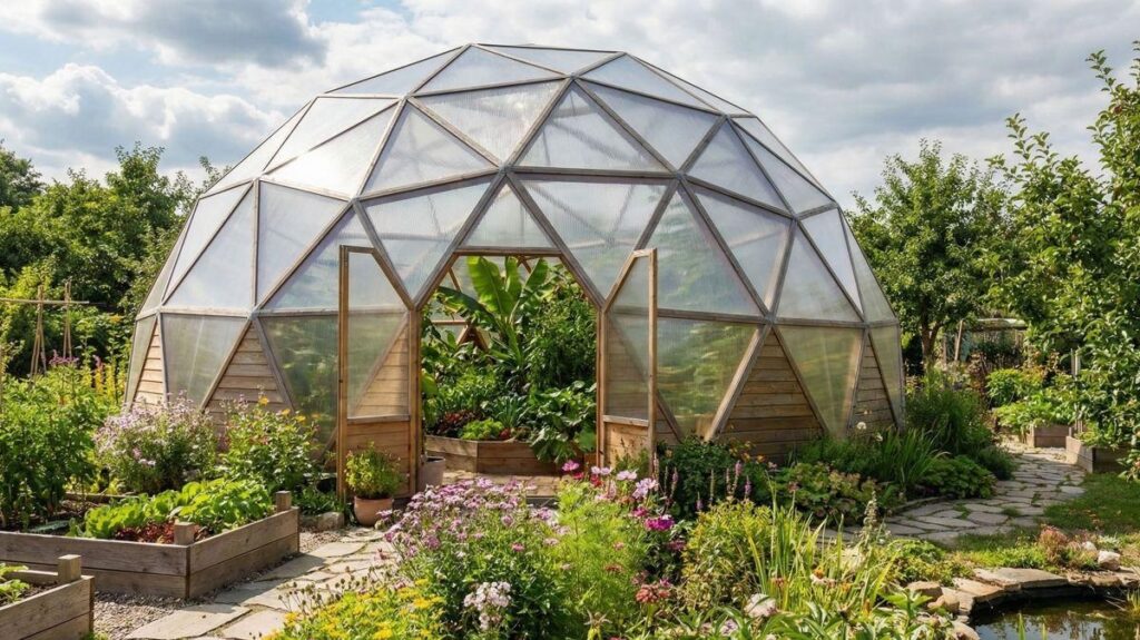 geodesic dome greenhouse