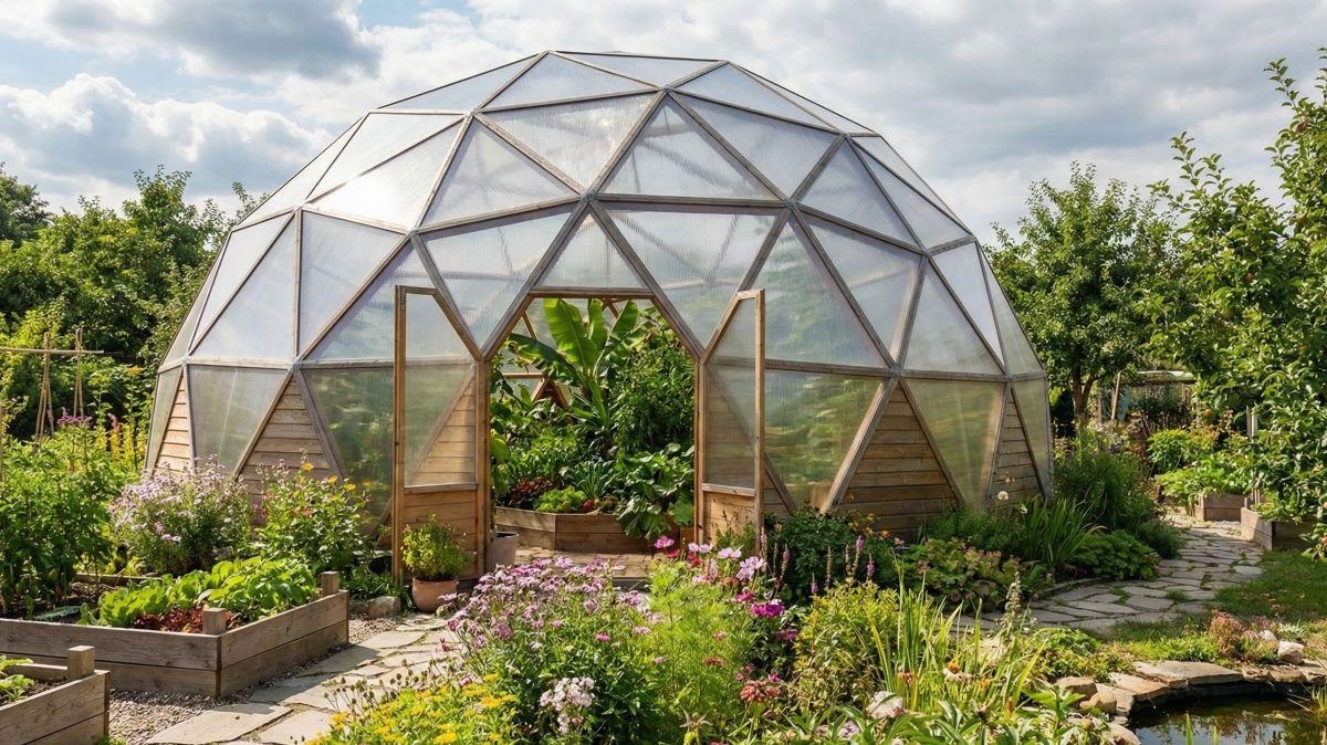 geodesic dome greenhouse