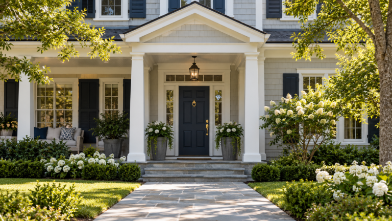 Inspirations Given on the HGTV Website: Best Front Door Colors & Curb Appeal Ideas
