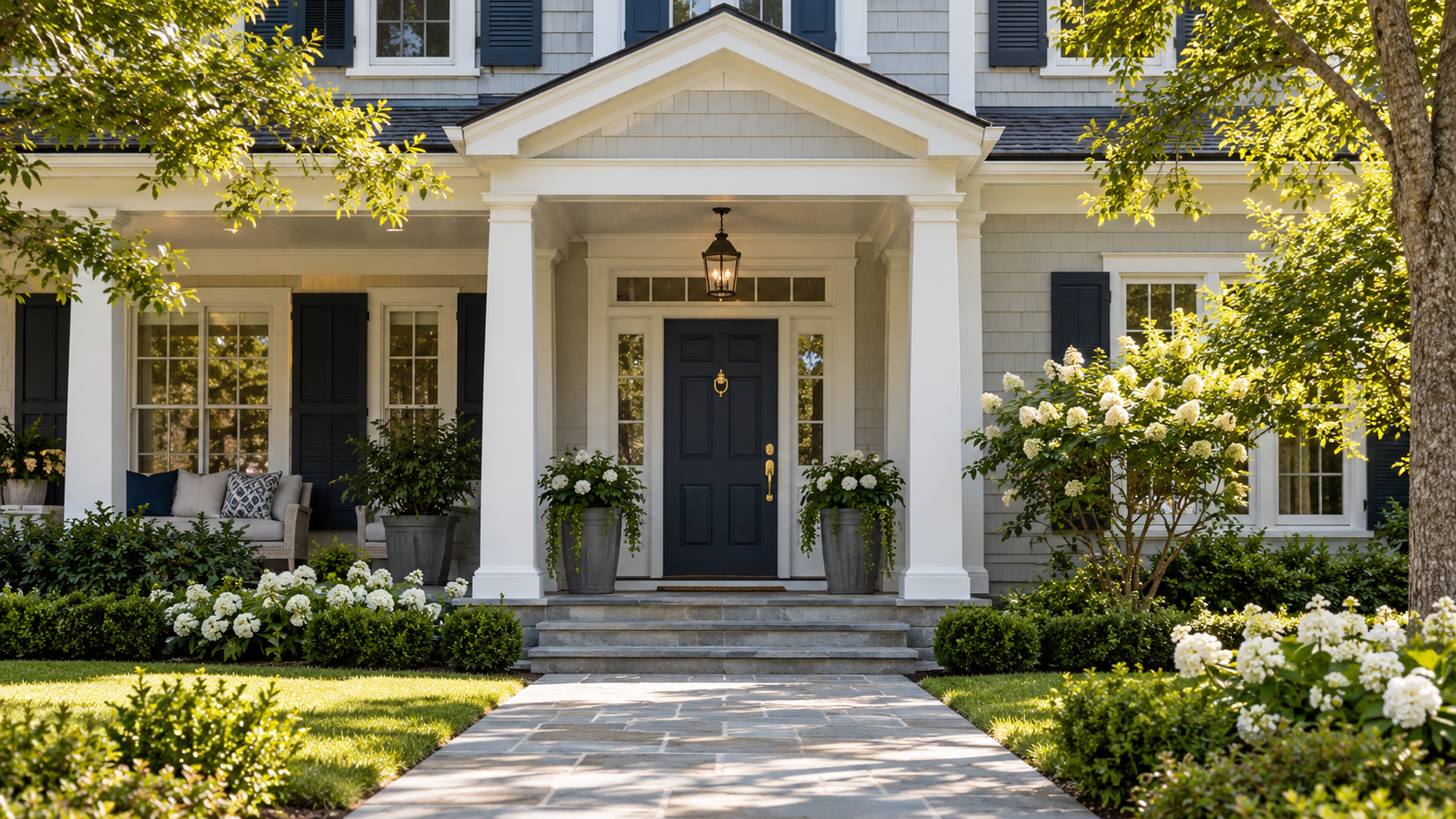 Inspirations Given on the HGTV Website: Best Front Door Colors & Curb Appeal Ideas