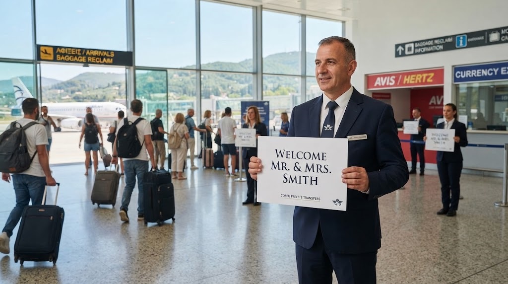 Corfu airport transfers