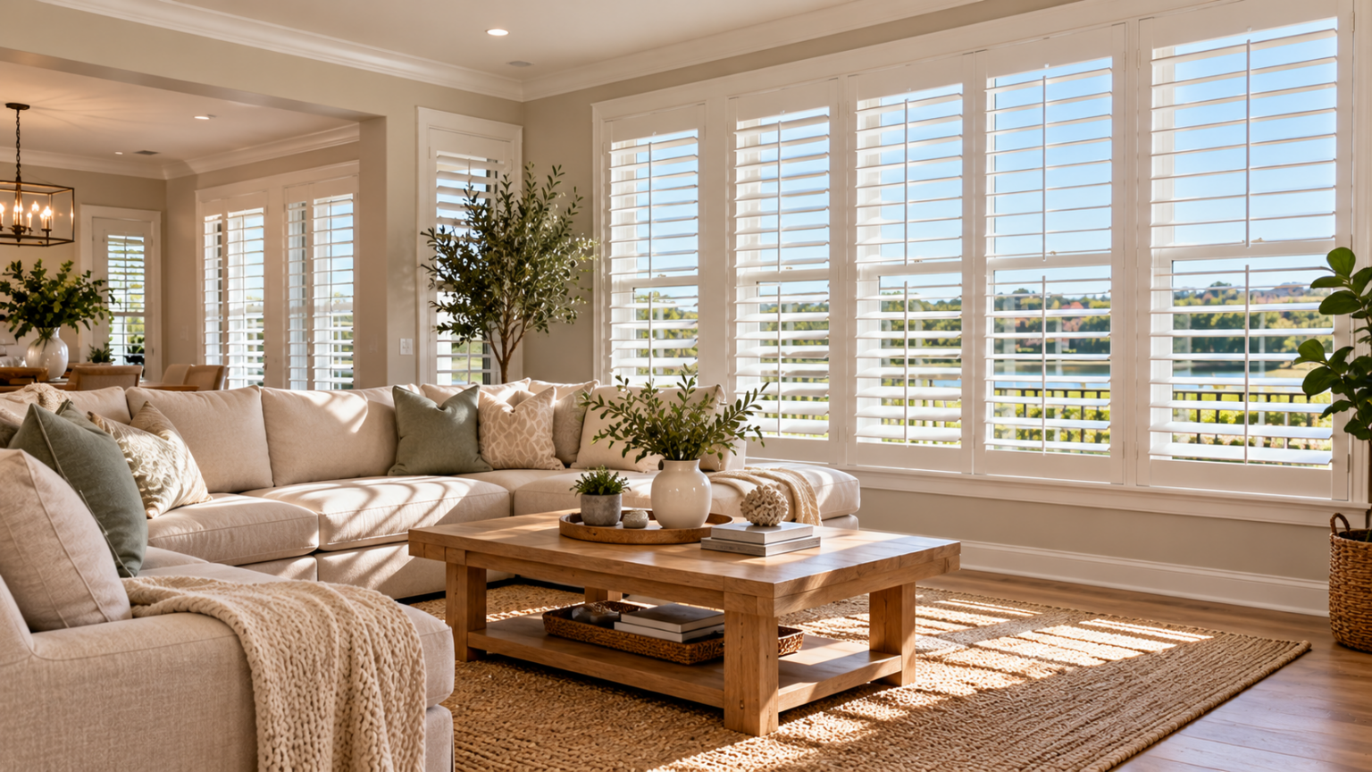 Plantation shutters