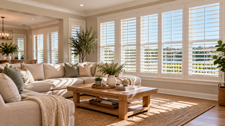 Plantation Shutters: Best Styles, Materials, Costs & Window Design Ideas
