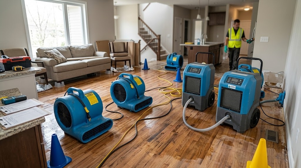 water damage restoration