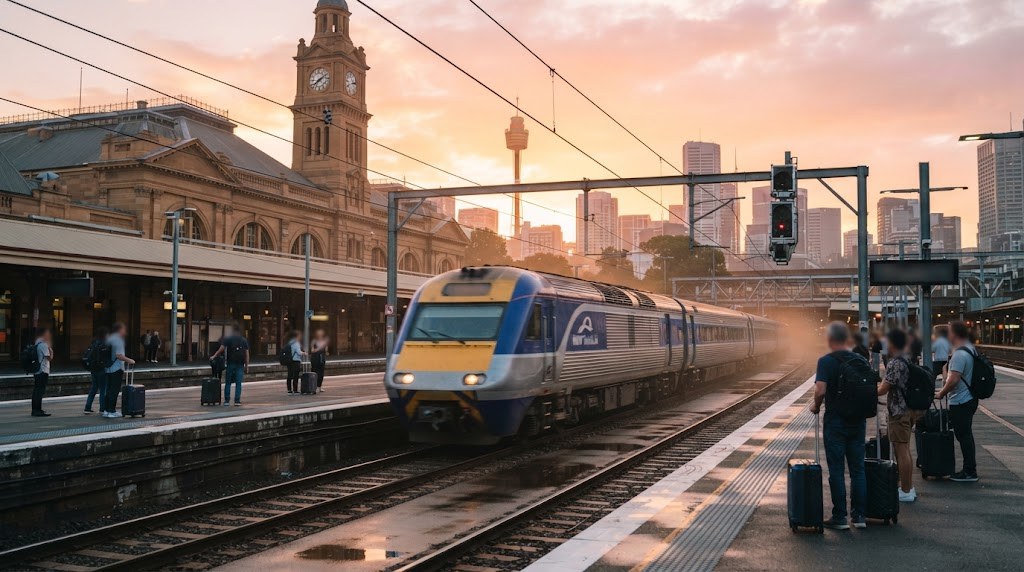 Sydney to Melbourne train