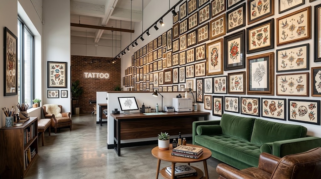 What is a tattoo flash book?