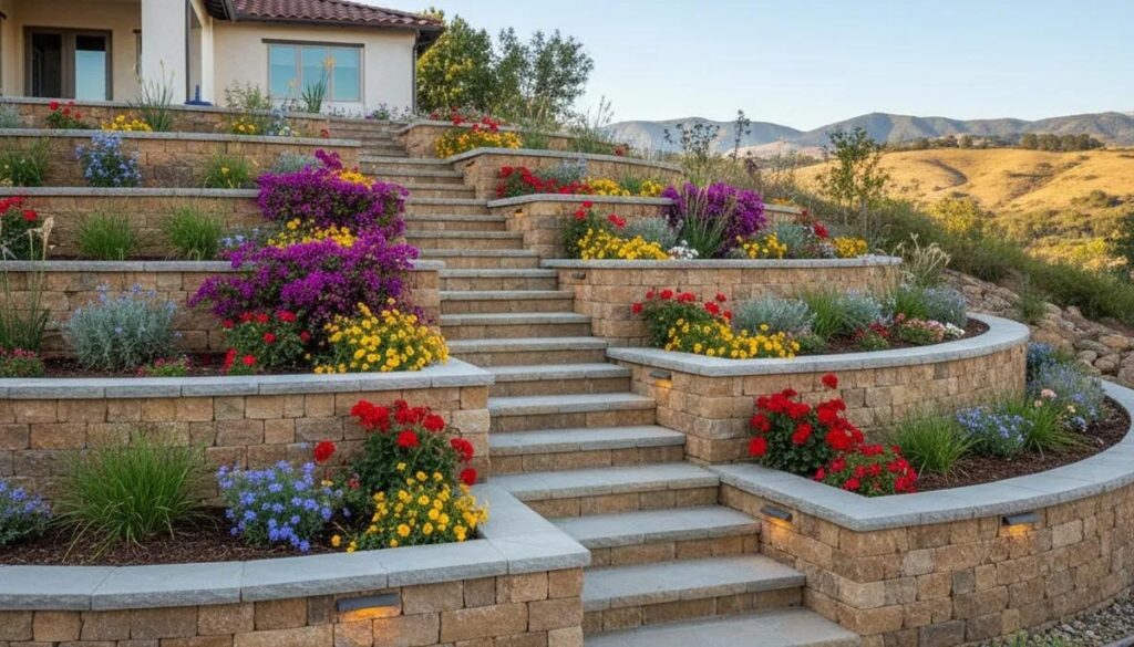 retaining wall pavers