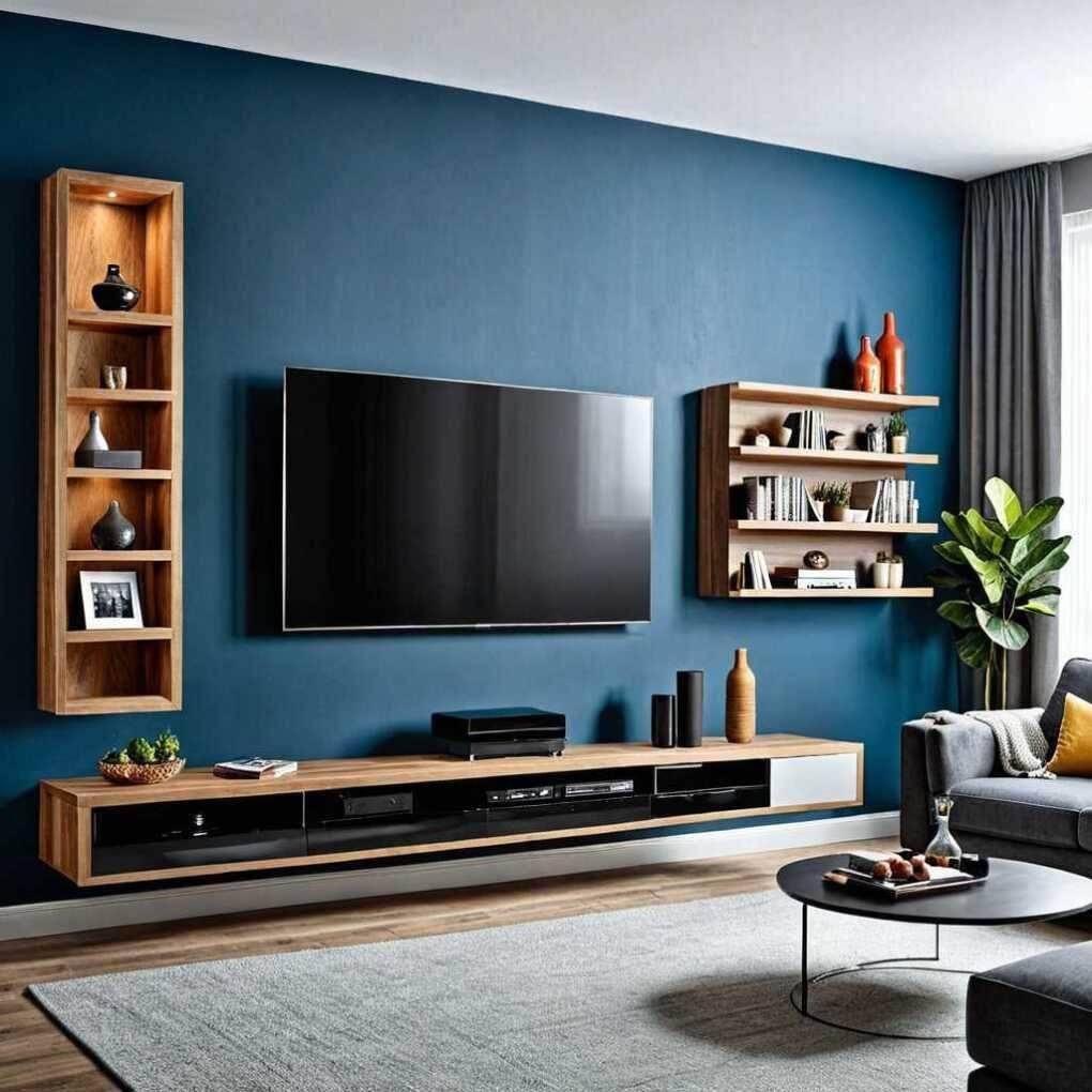 Wall-mounted televisions