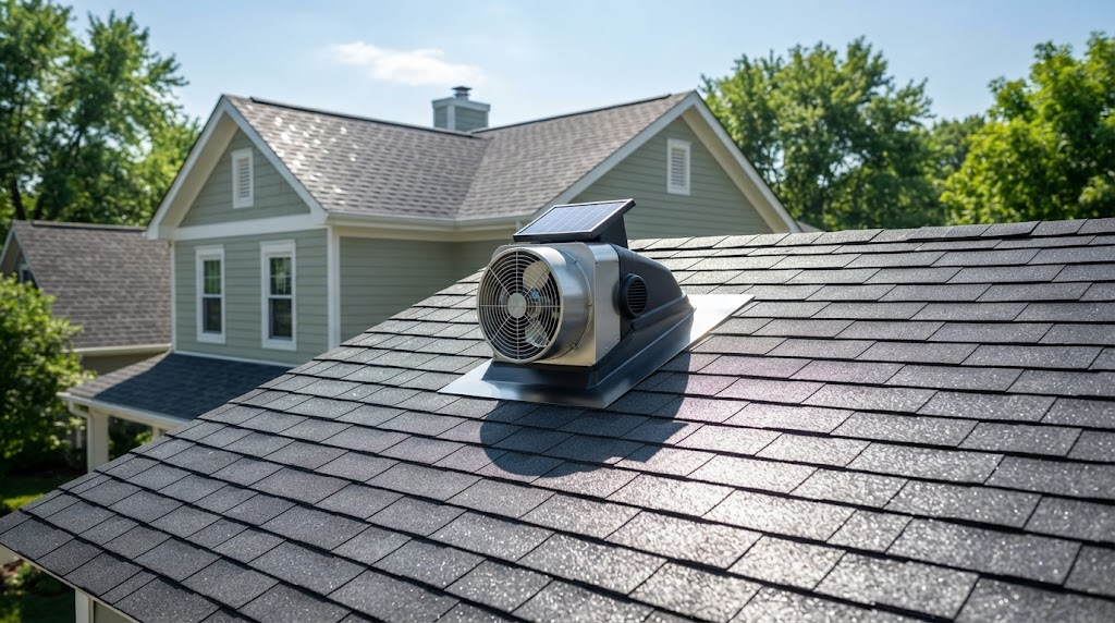 purpose of attic fan