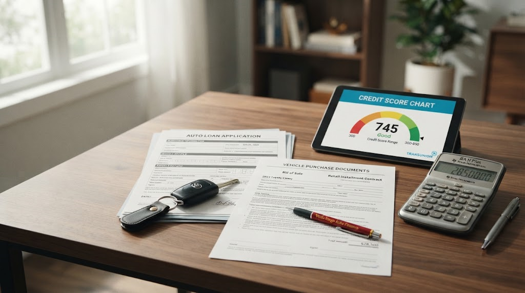 for an auto loan
