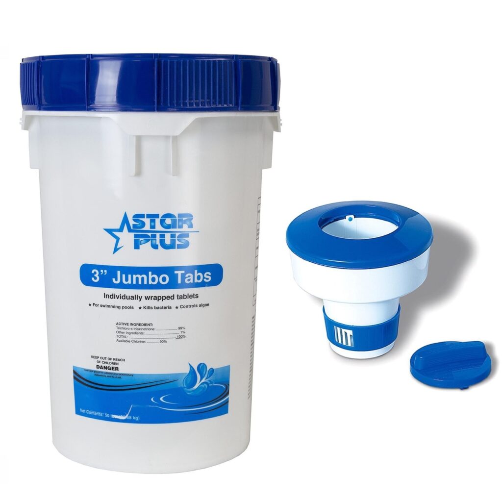 best price on 50 lbs 3" chlorine tablets