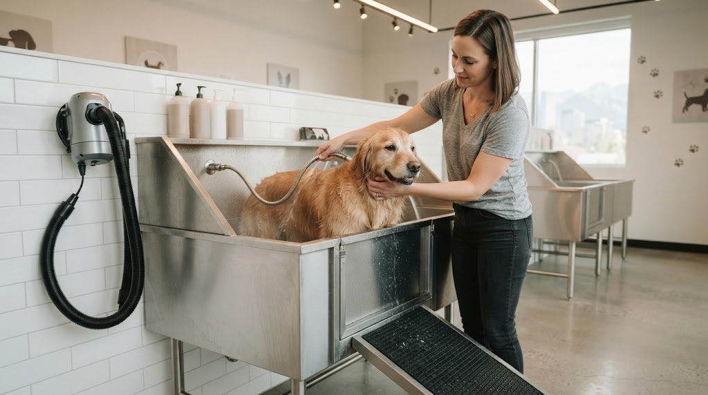 dog wash Calgary, AB