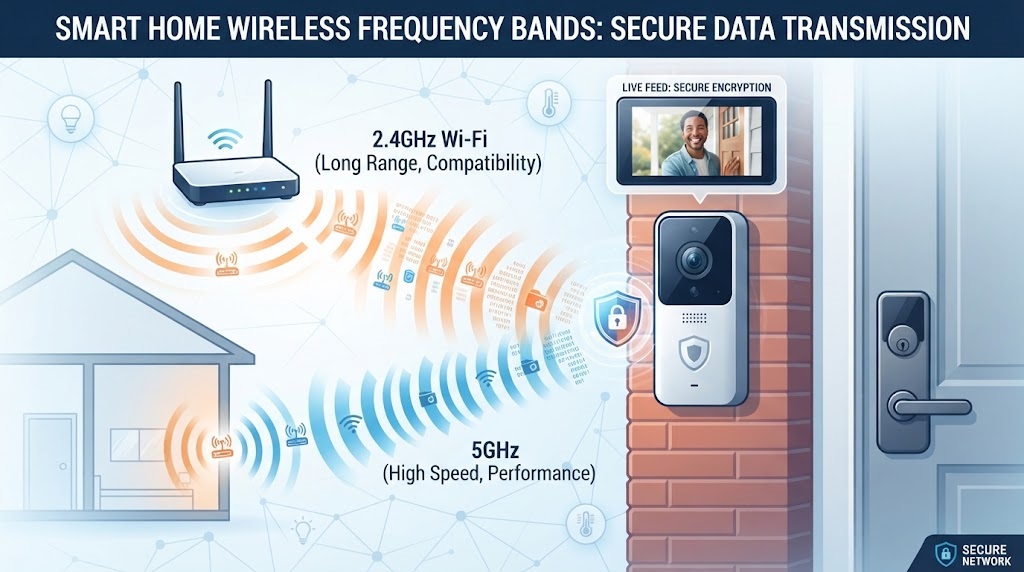 what video doorbell works with 5ghz wifi